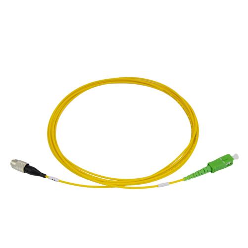 Cordon optique FC/UPC–SC/APC jau - Cordon optique