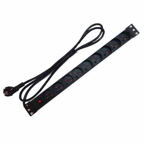 PDU 19" 1U multiprises 9 prises  - PDU