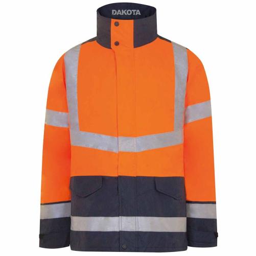 Parka 4 en 1 haute visibilité re - Vêtement haute visibilité