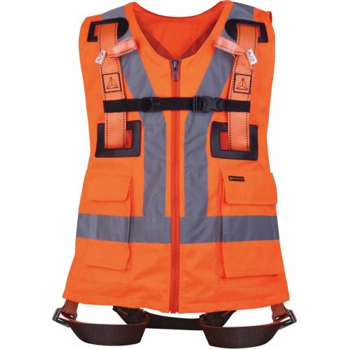 Harnais 2 pt accroche + gilet ha - Harnais de sécurité