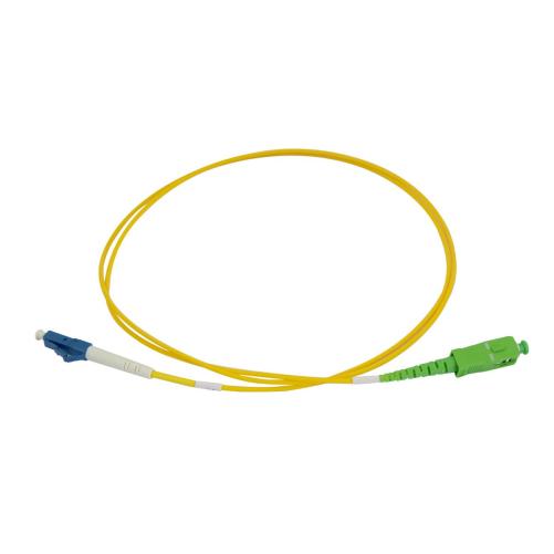 Cordon optique LC/UPC–SC/APC jau - Cordon optique
