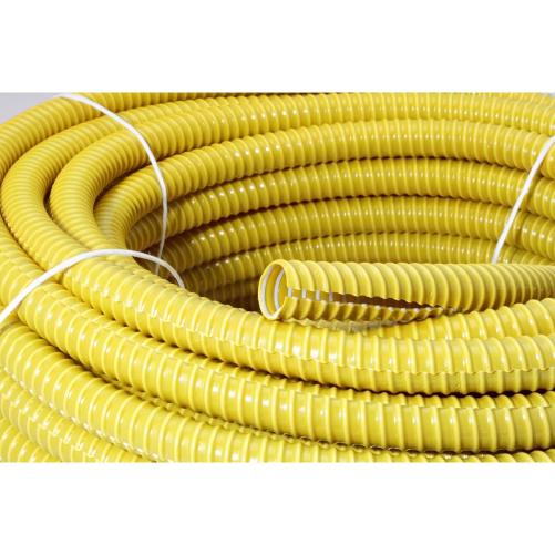 Gaine fendue TED Ø18mm jaune/Rl  - Gaine électrique et télécom, lubrifiant de chantier