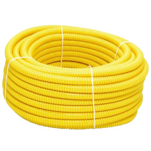 Gaine fendue TED Ø18mm jaune/Rl  - Gaine électrique et télécom, lubrifiant de chantier