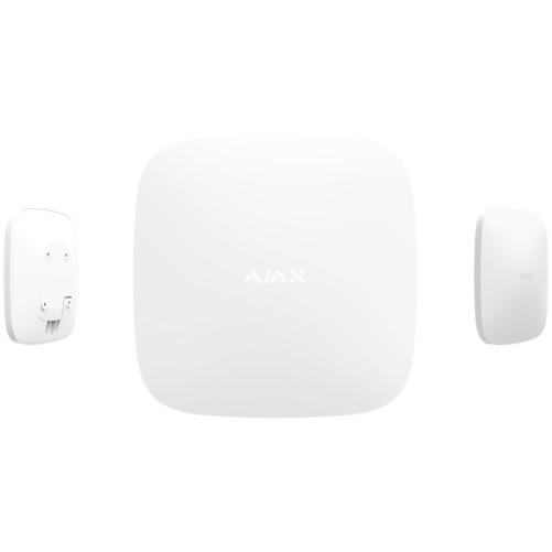 Ajax Hub Plus blanc 150 appareil - Centrale d'alarme