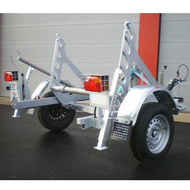Derouleuse de chantier 0T750 ave - Remorque porte-touret