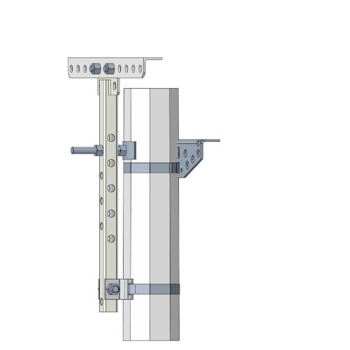 Rehausse tube carré pour poteaux - Traverse et rehausse