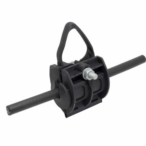 DS15: Dispositif de suspension F - Pince d'ancrage et suspension fibre