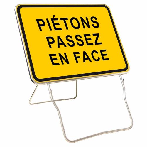 Panneau temp KC1 800x600 Cl.1 «P - Panneau de chantier