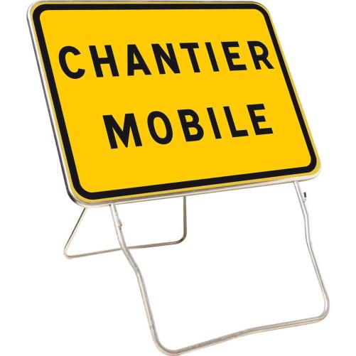 Panneau temp KC1 800x600 Cl.1 "C - Panneau de chantier