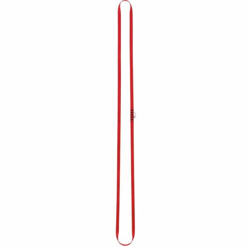 Anneau sangle polyester bleu Lg  - Mousqueton et connecteur