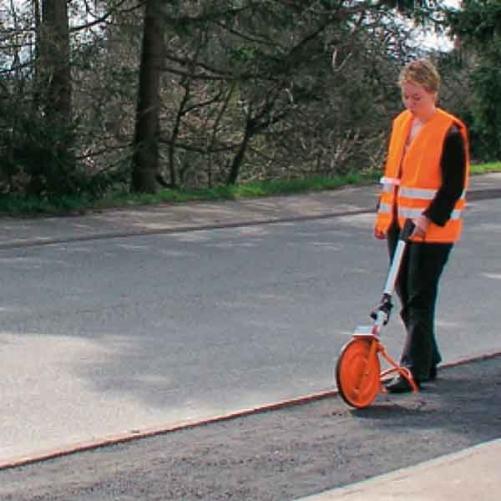 Odomètre à roue pleine - Mesure et traçage