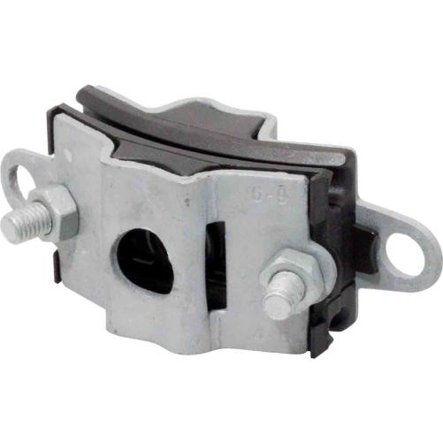 Suspension câble FO figure-8 Ø 4 - Pince d'ancrage et suspension cuivre