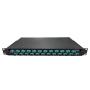 Tiroir fibre optique monomode éq - Tiroir optique 19" coulissant