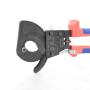 Coupe câble à cliquet KNIPEX Ø32 - Outil de coupe