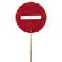 Panneau de signalisation double  - Panneau de chantier