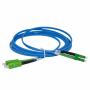 Cordon optique LC/APC–SC/APC ble - Cordon optique