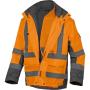 Parka 4 en 1 haute visibilité et - Vêtement haute visibilité