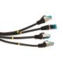 Cordon 4 RJ45 / 2 RJ11 SHDSL - Cordon et fiche banane