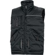Gilet chaud matelassé 9 poches noir/gris Evolution T.XL