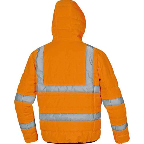 Doudoune fluorescente HV orange - Vêtement haute visibilité